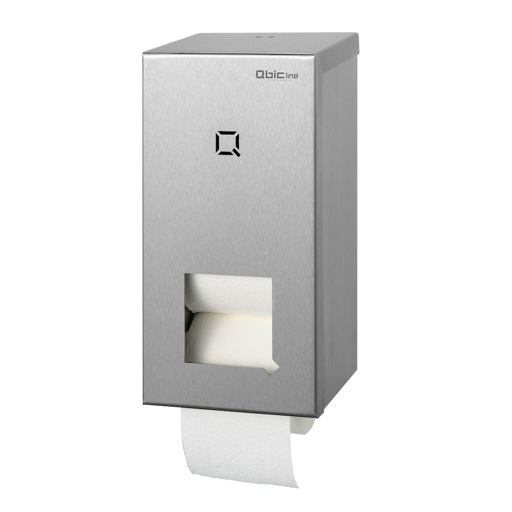 QBic Toilet Roll Dispenser 1pc - Height: 300 mmWidth: 150 mmDepth: 150 mm