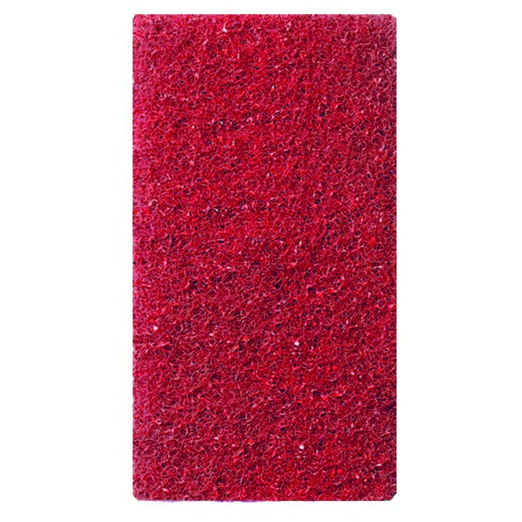 Twister rode handpad 2st - 25 x 12.5 cm - Rood - Diamanten vloerpad