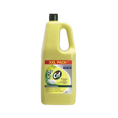 Cif Pro Formula crème citron 6x2L - Crème pour nettoyer toutes les surfaces