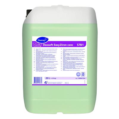 Clax Deosoft Easy2Iron conc 57B1 20L - Assouplissant - facile à repasser, longue durée et anti-odeurs