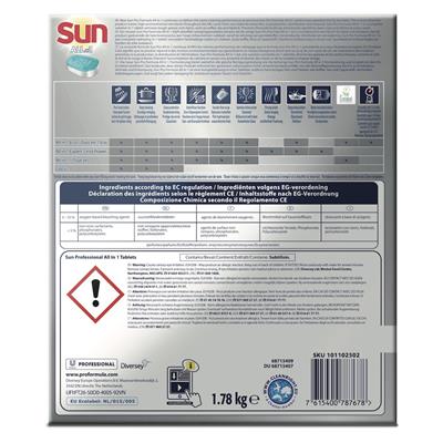 Sun Pro Formula All-in-1 Vaatwastabletten  4x102st