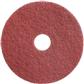 Twister rode vloerpad 2x1st - 17" / 43 cm - Rood - Zeer grove diamant pad voor reiniging en onderhoud van vloeren